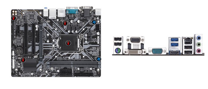 مادربرد گیگابایت H310M S2P 2.0 rev. 1.0