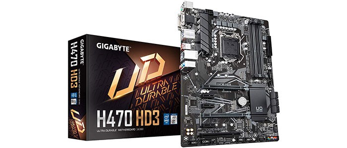 مادربرد گیگابایت مدل H470 HD3 rev. 1.0