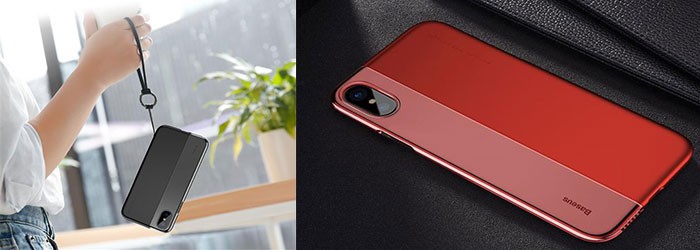 Baseus Half to Half cover case for Apple iPhone X