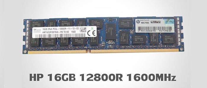 رم سرور اچ پی 16GB PC3-12800 672612-081