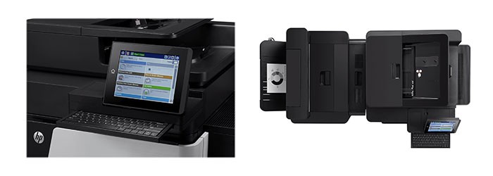 پرینتر چند کاره لیزری HP Enterprise Flow MFP M830z