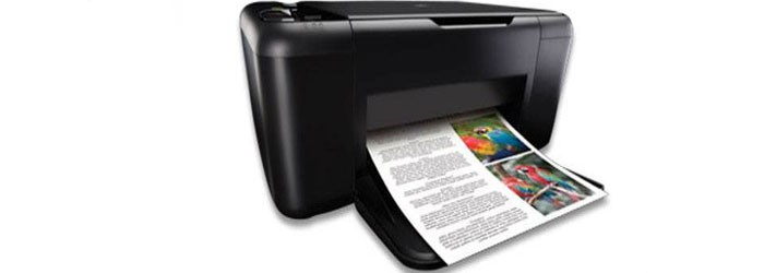 چاپگر سه کاره جوهر افشان رنگی اچ پی Deskjet F2410
