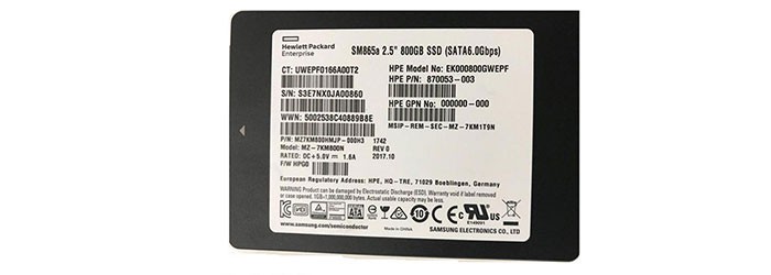 حافظه SSD سرور 800 گیگابایت اچ پی 870053-003