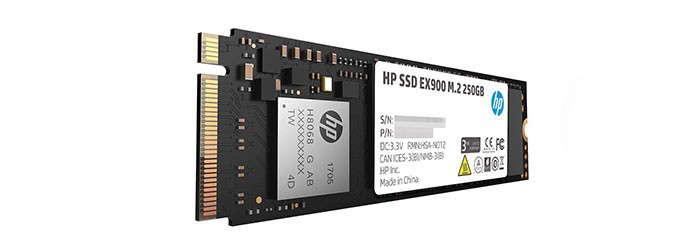 حافظه اس اس دی اچ پی EX900 M.2 250GB 2YY43AA#ABC