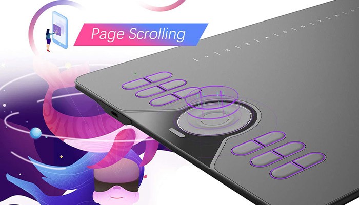 قلم نوری و تبلت گرافیکی هویون مدل HS610