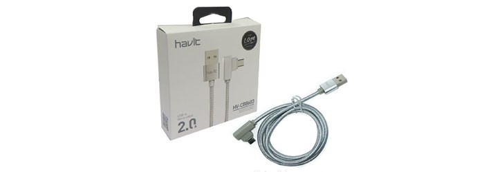  کابل تبدیل USB به میکرو USB هویت یک متری HV-CB8603