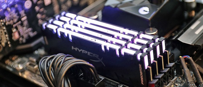 رم کینگستون HyperX Predator 16GB DDR4 نصب شده