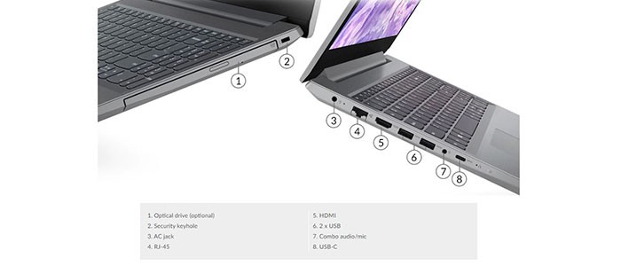 Lenovo IdeaPad L3 i5-10210U 12GB 1TB 2GB Laptop