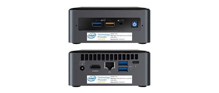  مینی پی سی اینتل NUC8I7BEH Core i7 16GB 1TB