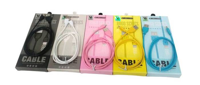 کابل شارژ USB به تایپ سی جلیکو 1 متری Hugo کابل مبدل جلیکو USB to USB-C 1m Hugo