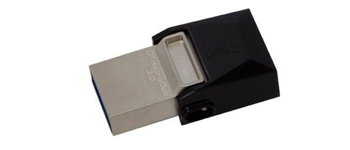  فلش مموری کینگستون 64 گیگابایت DTDUO3 USB3 OTG