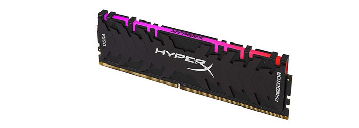 رم کامپیوتر 8 گیگابایت DDR4 کینگستون HyperX Predator RGB 3200MHz