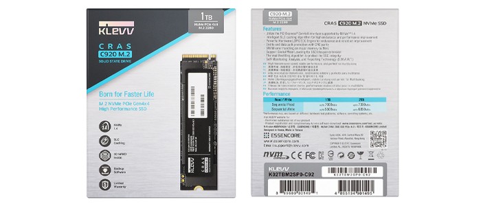 هارد SSD کلو 1 ترابایت CRAS C920 M.2