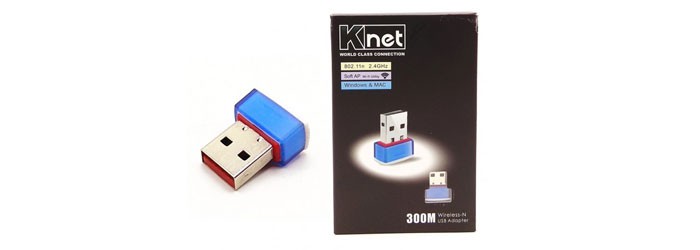 کارت شبکه USB بی سیم کی نت 300M