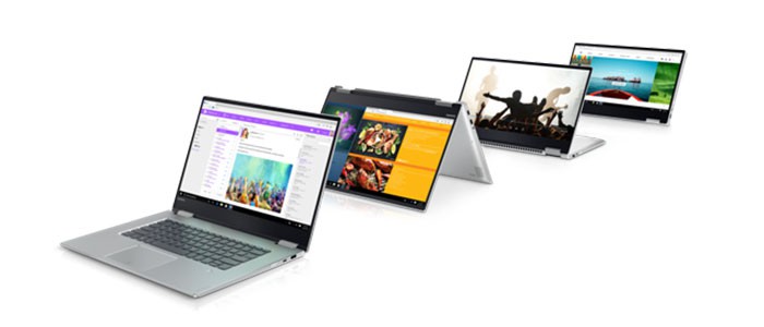 ساختار لپ تاپ لنوو Yoga 520 i5-8250U 8GB 256SSD 8GB