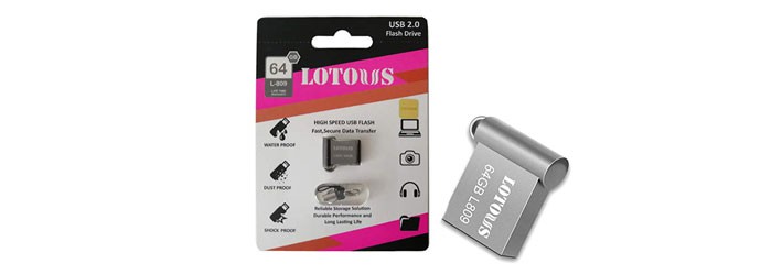 &nbsp;فلش مموری 64 گیگابایت لوتوس L809 USB 2.0