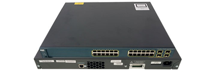 سوئیچ شبکه مدیریتی 24 پورت سیسکو WS-C3560G-24TS-E