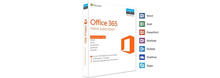 نرم افزار Office 365 Home یک ساله 6 کاربره