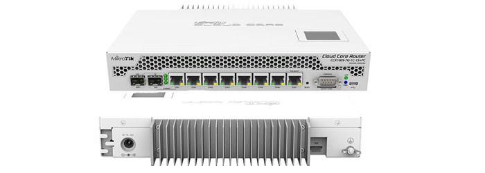 Mikrotik CCR1009-7G-1C-1S+PC Router