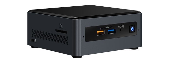 کامپیوتر کوچک اینتل NUC NUC7CJYH Celeron J4005