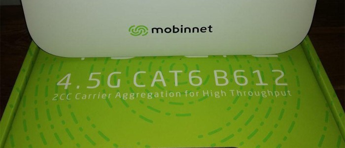 مودم TD-LTE مبین نت Huawei B612 بر روی جعبه