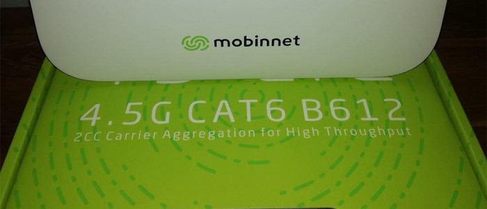 مودم TD-LTE مبین نت Huawei B612 بر روی جعبه