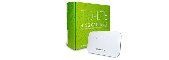 مودم TD-LTE مبین نت Huawei B612 با 200 گیگابایت اینترنت سه ماهه
