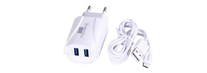 شارژر دیواری 2Port ماکسل MAX-CH2263 به همراه کابل
