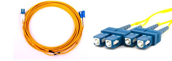 Nira SC-SC/UPC SM Duplex LSZH 2m Fiber Optic Patch Cord