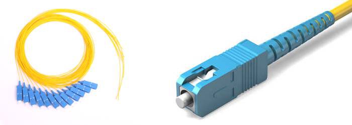 پیگتیل فیبر نوری نیرا SC SM 0.9mm 3.5m