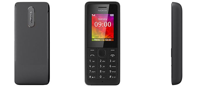 ساختار گوشی موبایل Nokia 106 384kB