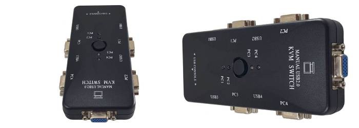 سوئیچ کی وی ام پی نت 4 پورت FJ-2UK