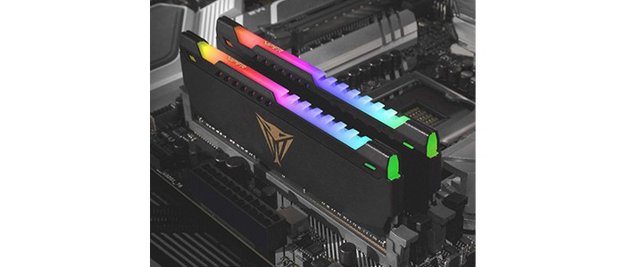 رم کامپیوتر گیمینگ 32 گیگابایت DDR4-3600 پاتریوت Viper Steel RGB