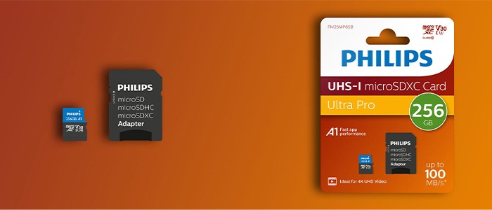 کارت حافظه میکرو SDHC فیلیپس Ultra Pro C10 U3 128GB