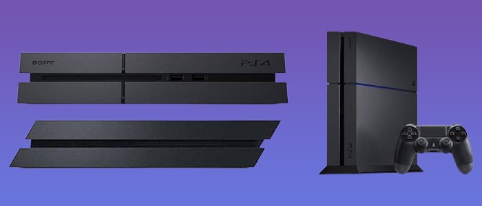 پلی استیشن PS4 در جهت های مختلف