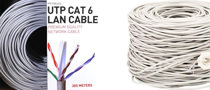 کابل شبکه CAT6 پریمکس UTP 305m PM-PBC624