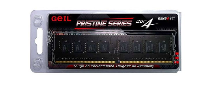 PRISTINECL17 سری DDR4 2400MHz رم کامپیوتر 4 گیگابایت گیل 