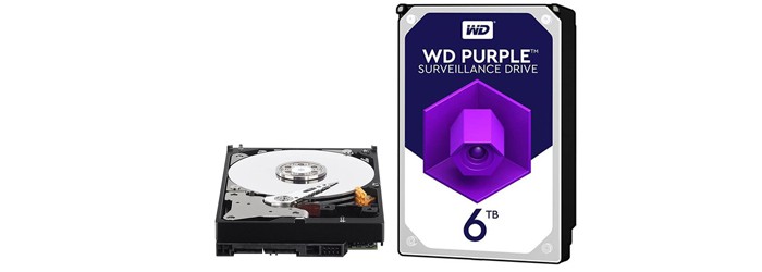 هارد اینترنال وسترن دیجیتال 6 ترابایت بنفش WD60PURX 