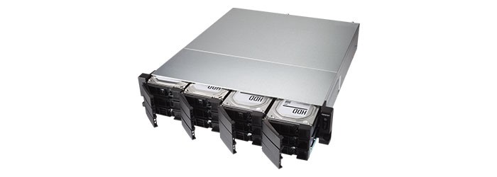 QNAP TVS-1272XU-RP-I3-4G 12Bay NAS Storage