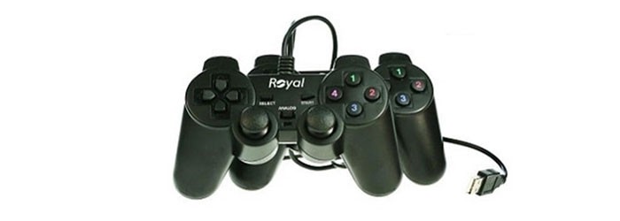 دسته بازی رویال R-G208D DualShock