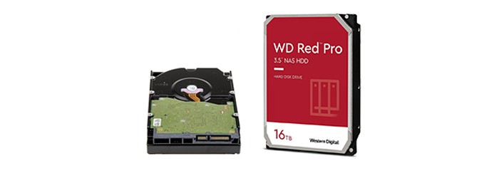 هارد نس استوریج وسترن دیجیتال Red Pro WD161KFGX 16TB