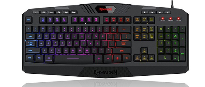 کیبورد و موس و هدست و موس پد Redragon S101-BA-2