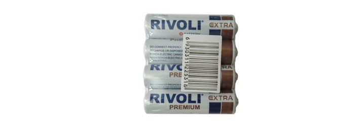  باتری قلمی Rivoli بسته 4 عددی شرینگ 