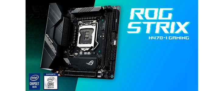 مادربرد گیمینگ ایسوس مدل ROG STRIX H470-I