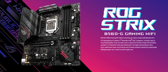 مادربرد مخصوص بازی ایسوس ROG STRIX B560-G GAMING WIFI