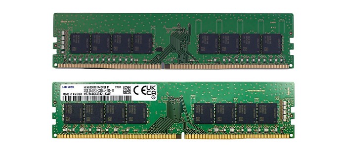 رم کامپیوتر سامسونگ 32 گیگابایت DDR4 3200MHz PC4-25600 CL22