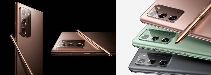 گوشی موبایل سامسونگ گلگسی نوت 20 دو سیم کارت 256GB