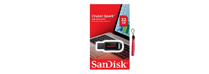 فلش مموری 32 گیگابایت سن دیسک Cruzer Spark