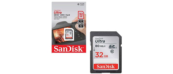 کارت حافظه اس دی 32 گیگابایت سن دیسک Ultra UHS-I