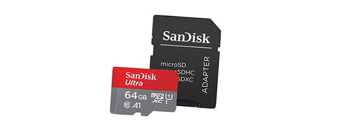 Sandisk UHS-I U1 microSDHC Adapter
